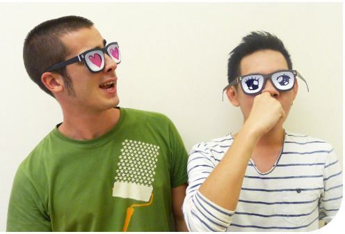 Sunglasses Sticky Note