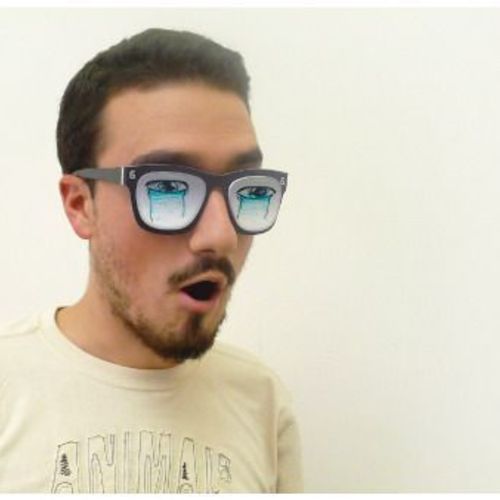 Sunglasses Sticky Note