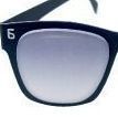 Sunglasses Sticky Note, Black