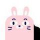 Animal Monitor Memo Board, Rabbit (Left)