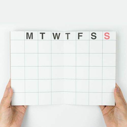 Gold Medium Monthly Planner - Image 13