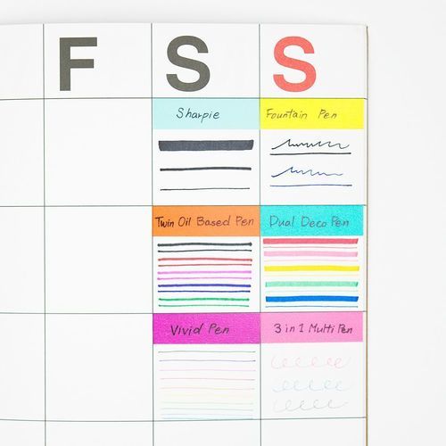 Gold Medium Monthly Planner - Image 16