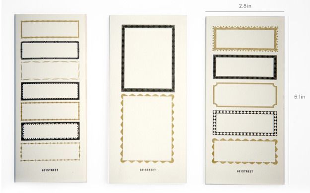 MochiThings: Frame Sticky Note Set