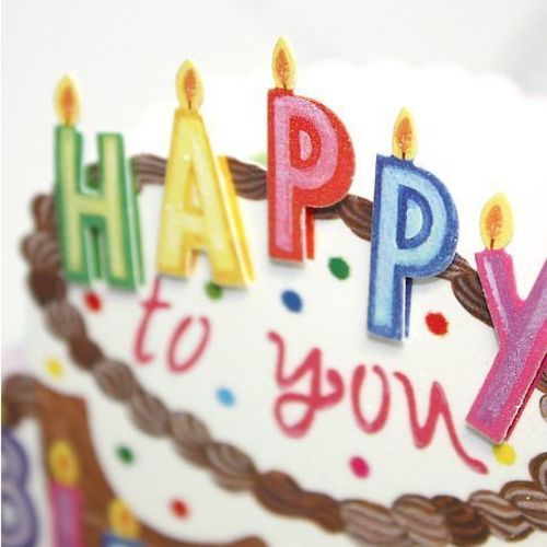 Happy Birthday Chocolate Cake Card - Image 2