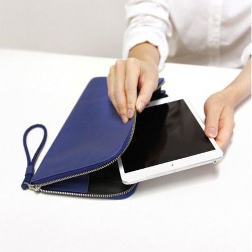 Table Talk Leather Clutch - Image 3