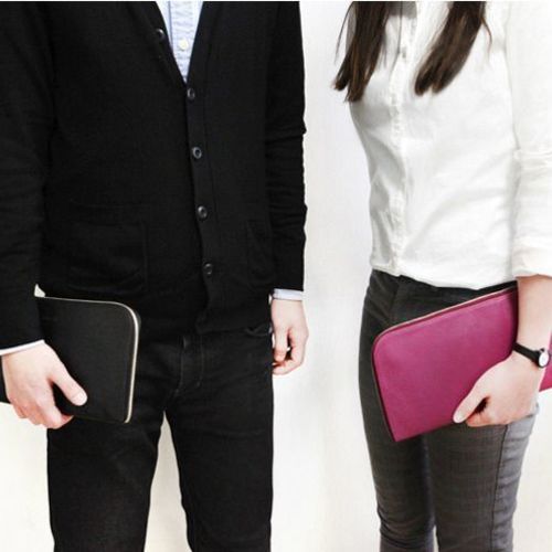 Table Talk Leather Clutch - Image 5