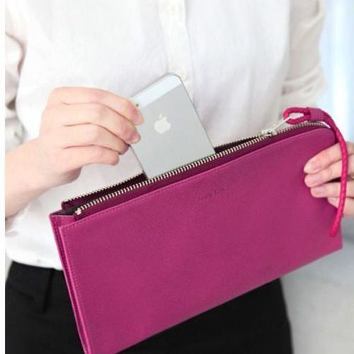 Table Talk Leather Clutch - Image 8