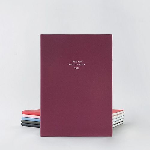 2017 Table Talk B5 Monthly Planner - Image 1