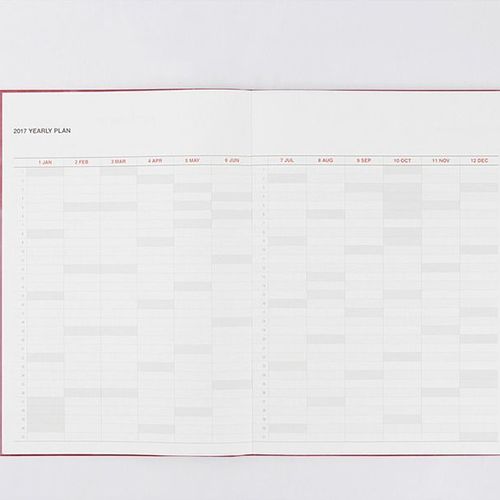 2017 Table Talk B5 Monthly Planner - Image 13