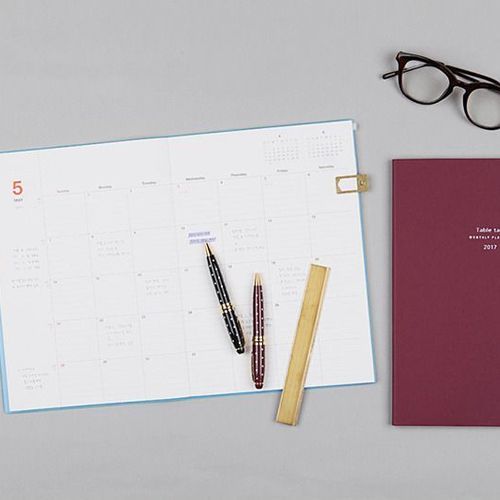 2017 Table Talk B5 Monthly Planner - Image 20