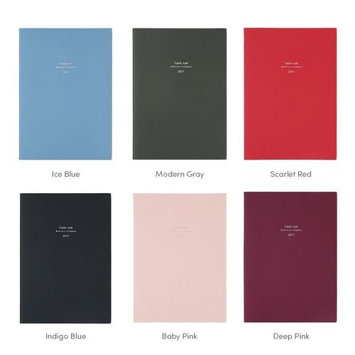 2017 Table Talk B5 Monthly Planner - Image 2