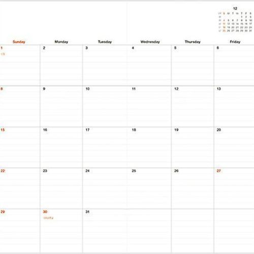2017 Table Talk B5 Monthly Planner - Image 9