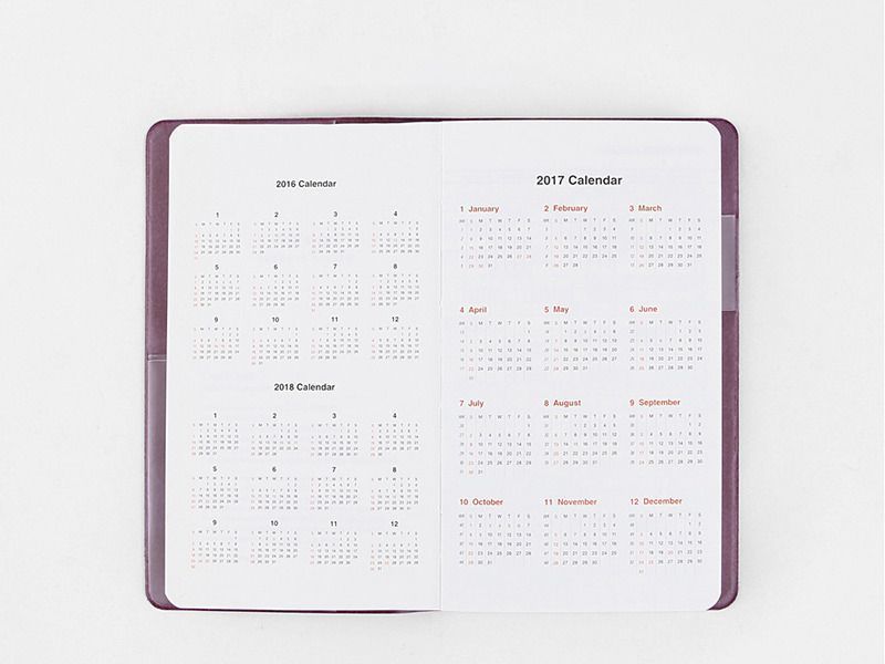 2017 Table Talk Mini Weekly Planner