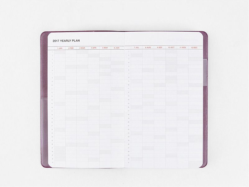 2017 Table Talk Mini Weekly Planner