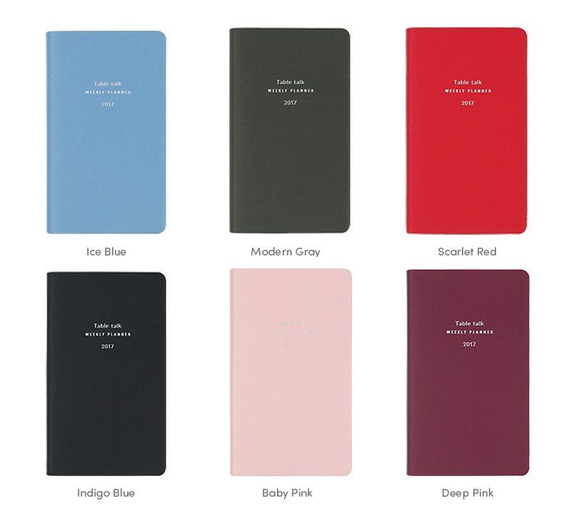2017 Table Talk Mini Weekly Planner