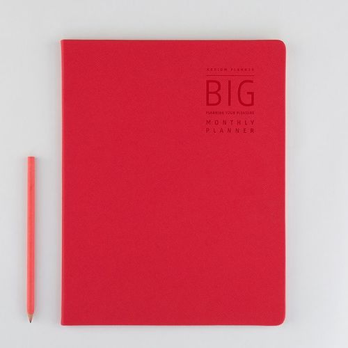 2017 Big Leather Monthly Planner - Image 3