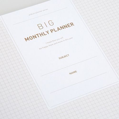 2017 Big Leather Monthly Planner - Image 13