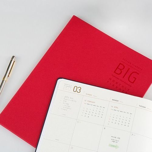 2017 Big Leather Monthly Planner - Image 16