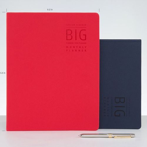 2017 Big Leather Monthly Planner - Image 4