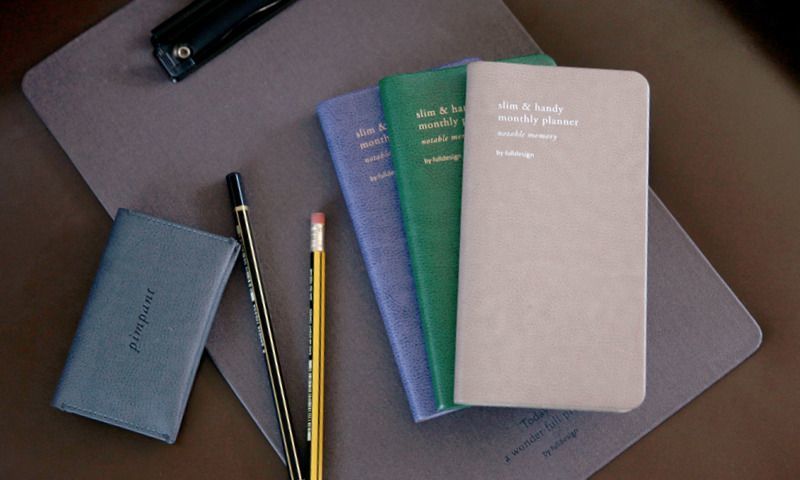 2017 Slim & Handy Monthly Planner