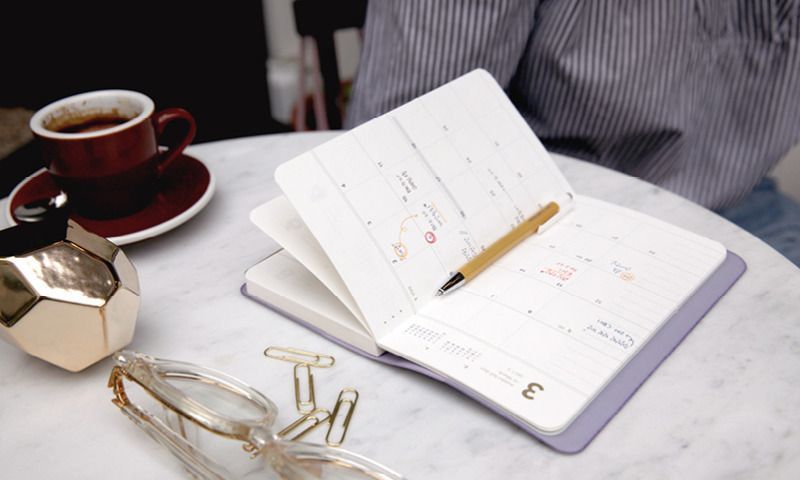 2017 Slim & Handy Monthly Planner