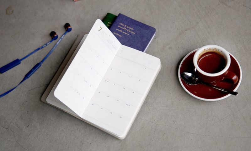 2017 Slim & Handy Monthly Planner