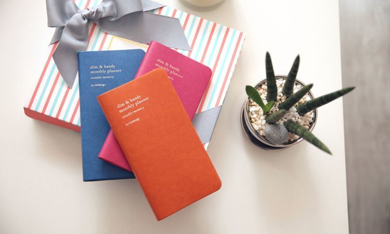 2017 Slim & Handy Monthly Planner