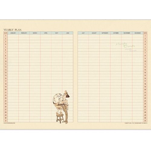 Alice in Wonderland Scheduler Vol.23