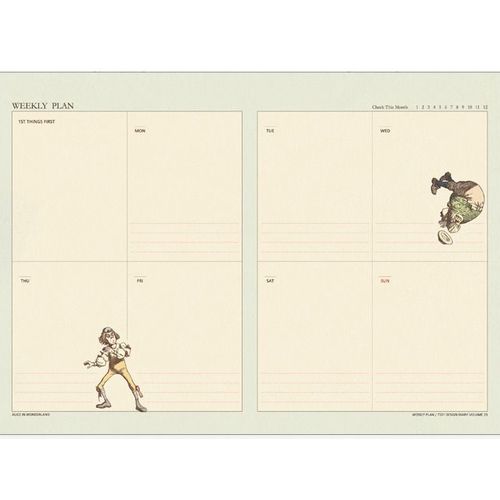 Alice in Wonderland Scheduler Vol.23