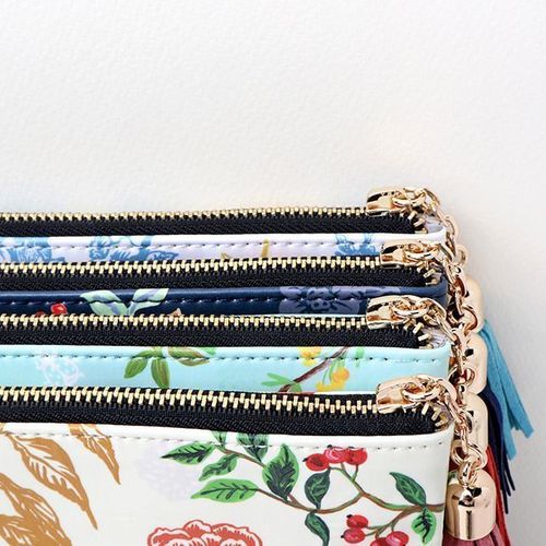Nathalie Lete Leather Tassel Pouch - Image 7