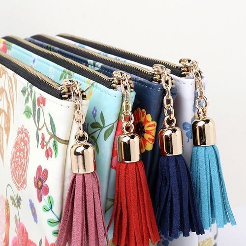 Nathalie Lete Leather Tassel Pouch - Image 8