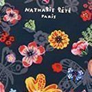 Nathalie Lete Leather Tassel Pouch, Flower