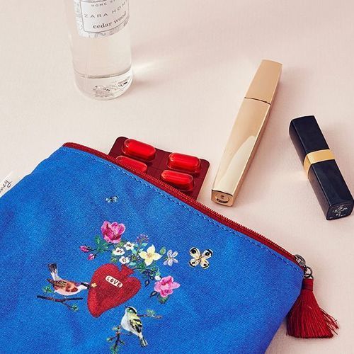 Small Nathalie Lete Tassel Pouch - Image 9