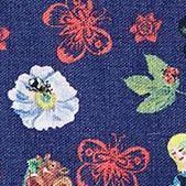 Small Nathalie Lete Tassel Pouch, Forest