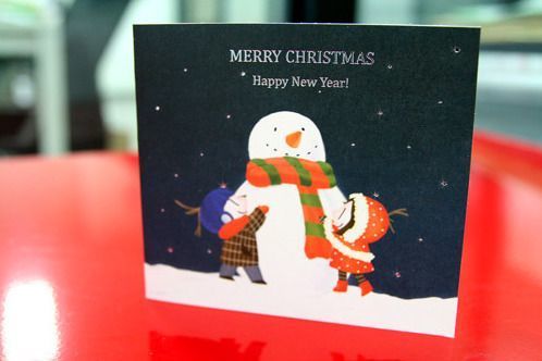 GOM GOM Christmas Card Set C