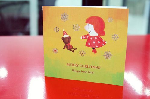 GOM GOM Christmas Card Set C