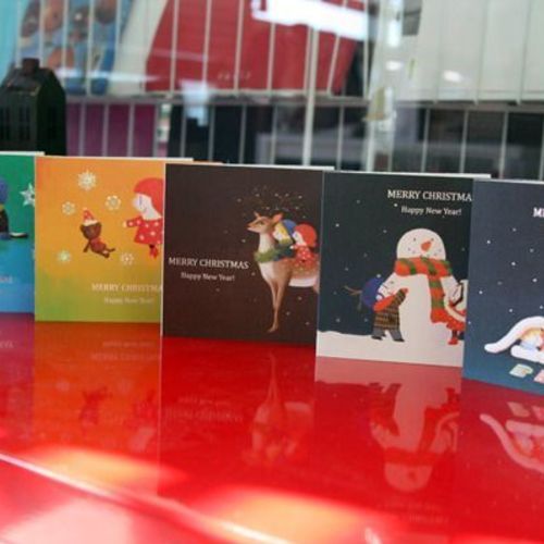 GOM GOM Christmas Card Set C