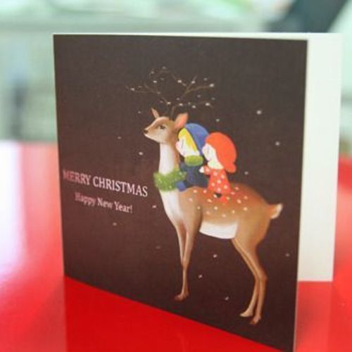GOM GOM Christmas Card Set C