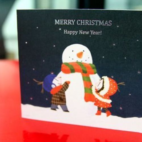 GOM GOM Christmas Card Set C