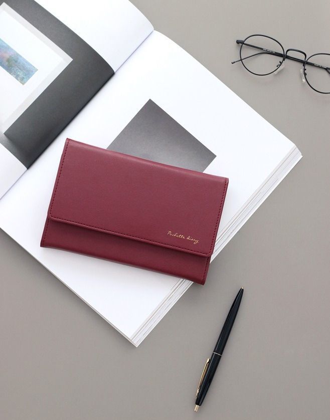 MochiThings: Pochette Leather Diary Wallet v3