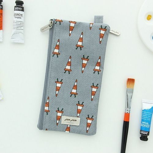 もち麦jam MochiThings: JAM JAM Dual Zipper Pouch