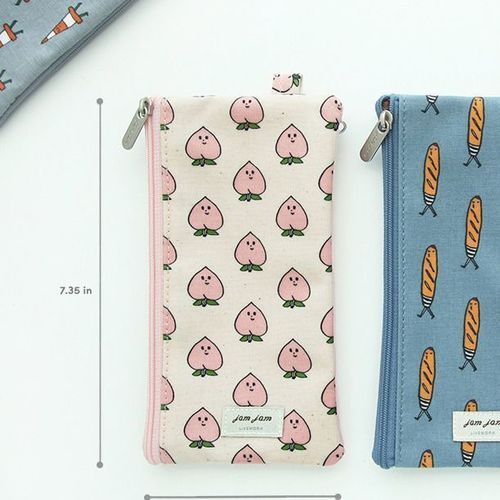 小物 jam MochiThings: JAM JAM Dual Zipper Pouch