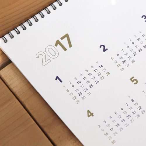 2017 Large Basic Wall Calendar - Image 19