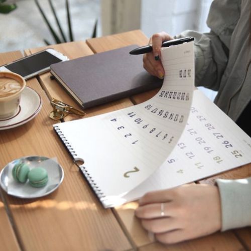 2017 Large Basic Wall Calendar - Image 16