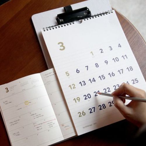 2017 Large Basic Wall Calendar - Image 15