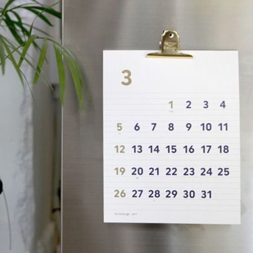 2017 Large Basic Wall Calendar - Image 10