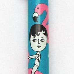 Ooh La La Pen v4, Aurore and Flamingo (Black)