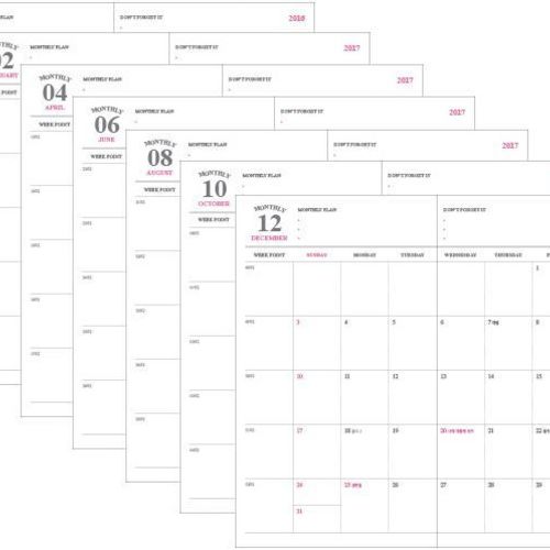 2017 L’air De Paris Tassel Planner - Image 14