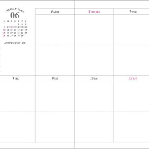 2017 L’air De Paris Tassel Planner - Image 15