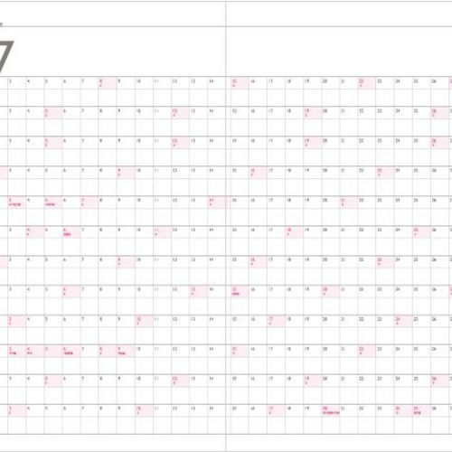 2017 Lithography Journal Planner